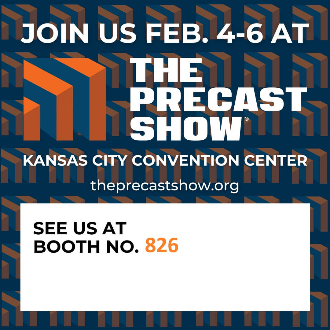 precast show 2026 booth 826